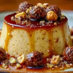 Flan de Ferrero Rocher