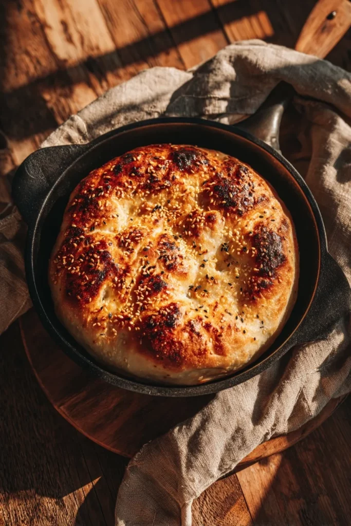 Pan de Maicena en Sartén
