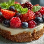 Pastel de Yogur y Avena con Bayas: Cómo hacer un postre saludable 5 Pastel de Yogur y Avena con Bayas