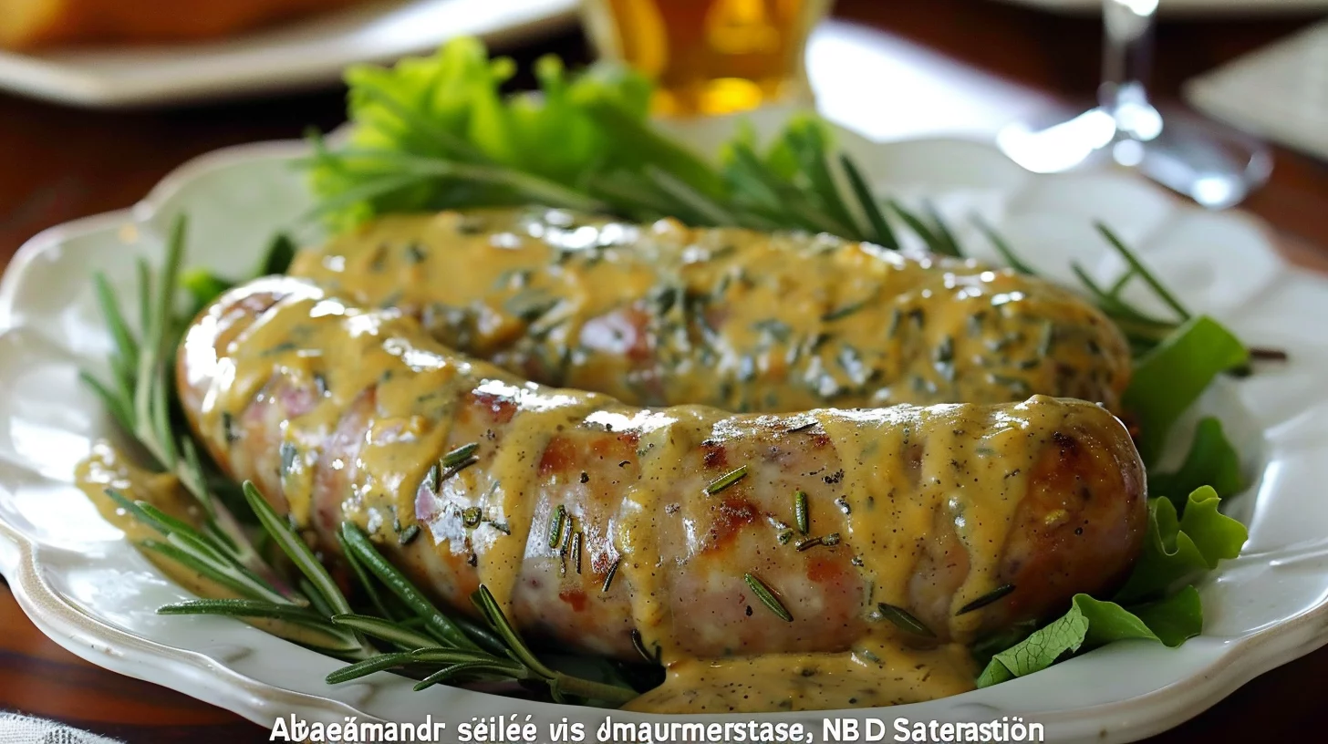 Andouillettes Al Horno Con Mostaza
