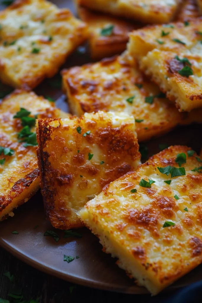 Pan de Queso Fit Al Sartén Con Toque de Ajo Irresistible