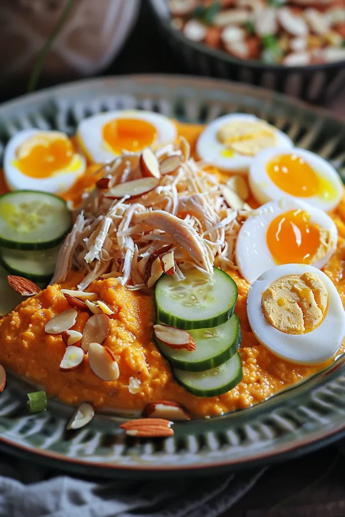 Salmorejo Tradicional Mejorado: Irresistible y Cremoso Con Pollo