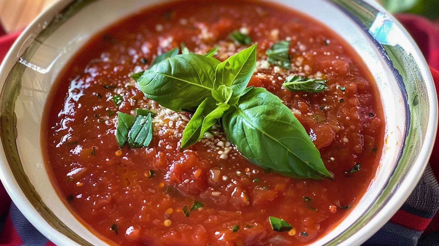 Salsa de Tomate Italiana Casera Clásica