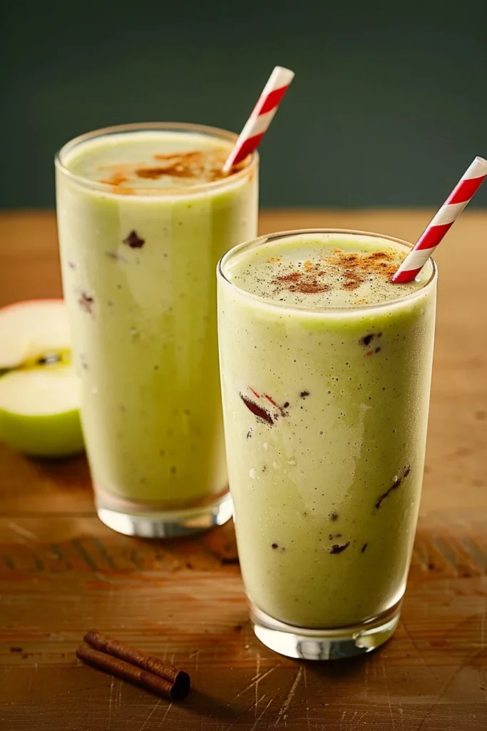 Batido de Manzana Verde y Canela: ¡Revitaliza tu día con esta explosión de sabor!
