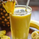 Batido de Piña y Banana