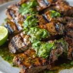 Bistec A La Mexicana Con Salsa Verde Casera