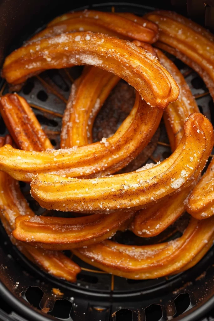 Churros Caseros en Freidora de Aire: ¡Sabor Explosivo con Canela y Azúcar!