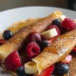 Crepas de Avena Con Plátano