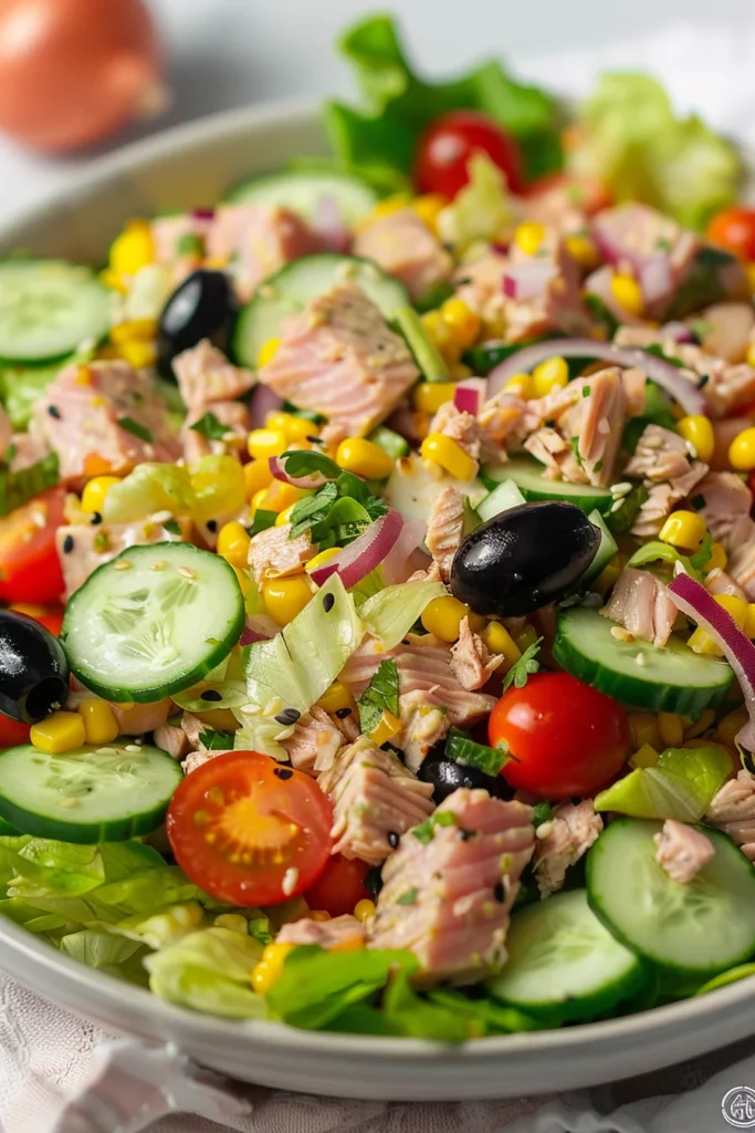 Ensalada de Atún: Explosión de Sabores Mediterráneos