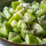 Ensalada de Manzana Verde con Apio y Yogur