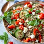 Ensalada de Quinoa y Verduras Mediterráneas