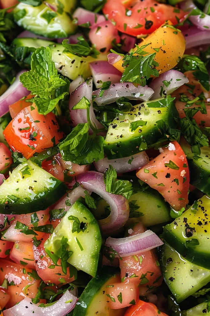 Ensalada Persa: Explosión de Sabores Mediterráneos