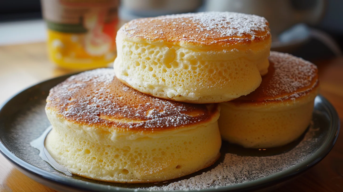 Esponjosas Tortitas Japonesas Tipo Soufflé