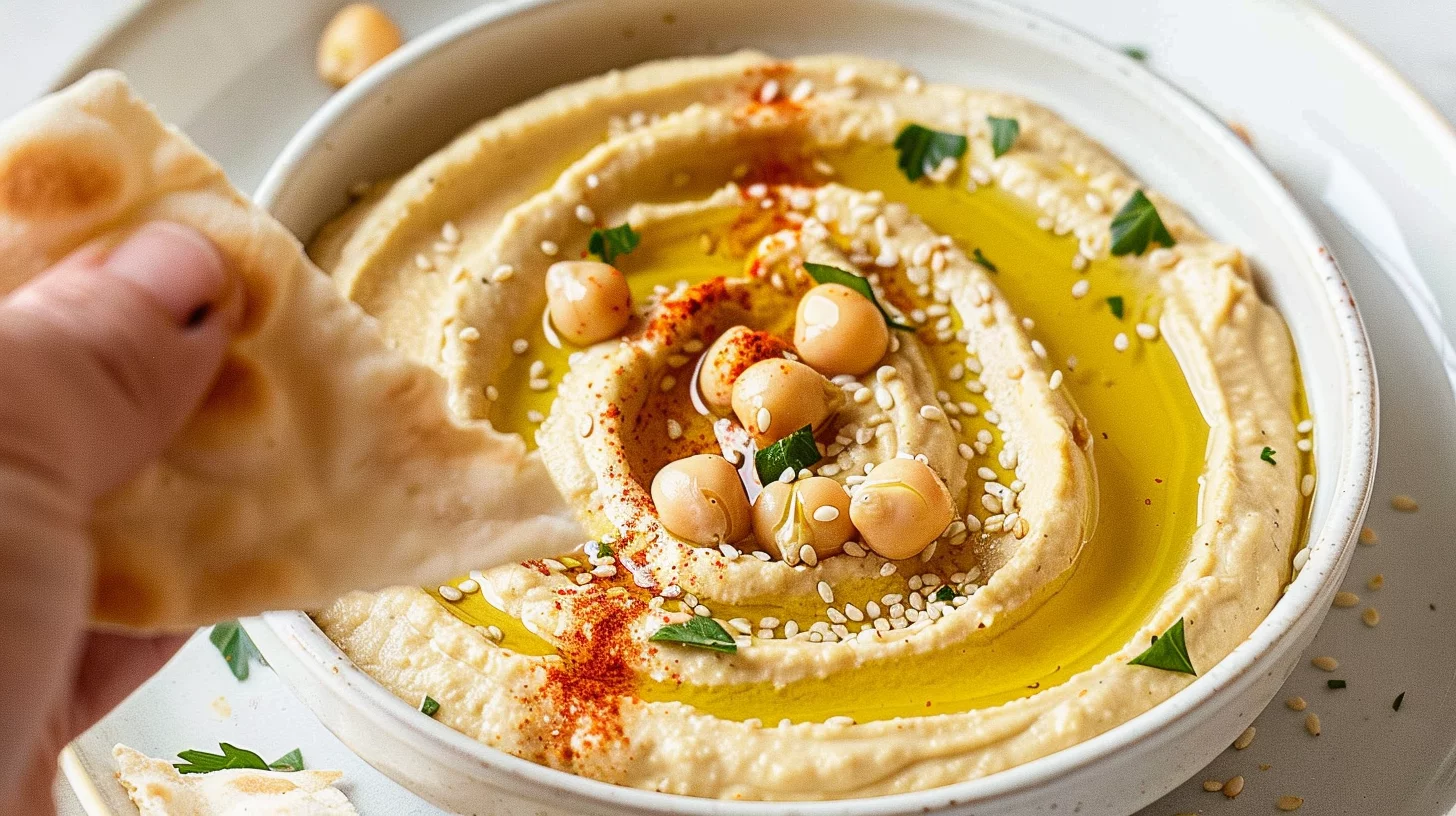 Hummus Casero de Garbanzos
