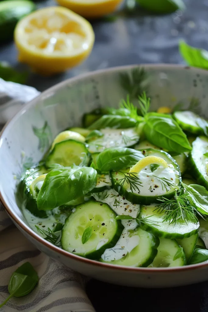La Ensalada de Pepino Que Arrasa - ¡Sabor Explosivo en Cada Bocado!