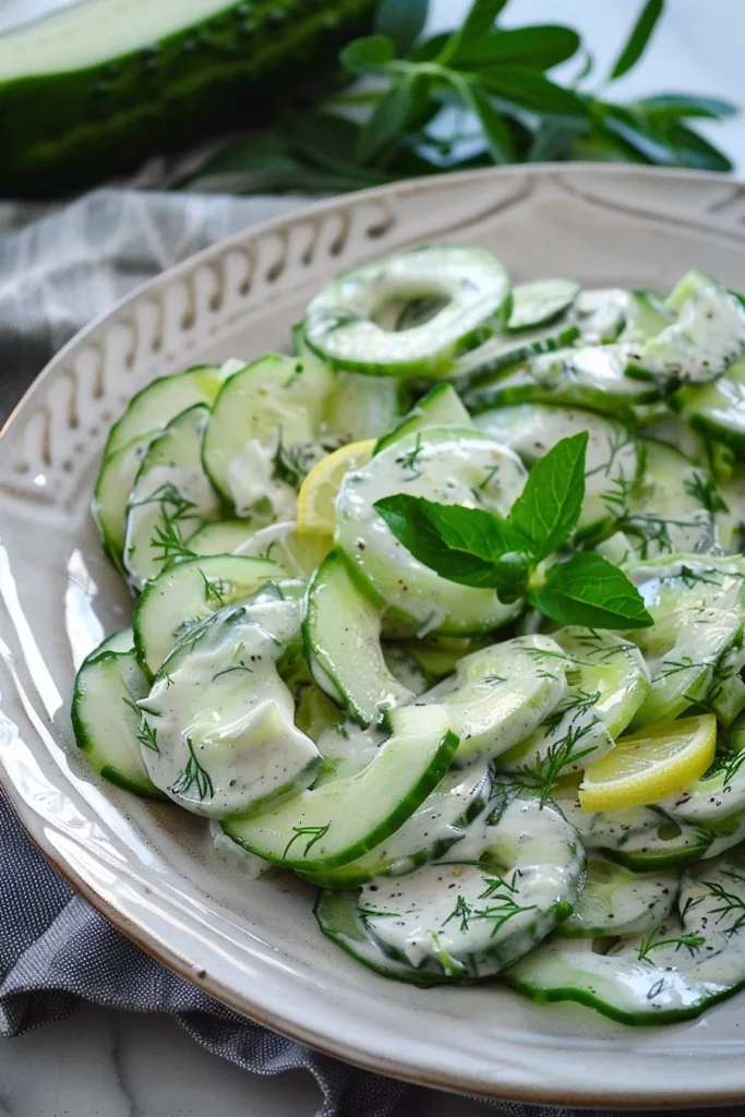 La Ensalada de Pepino Que Arrasa - ¡Sabor Explosivo en Cada Bocado!