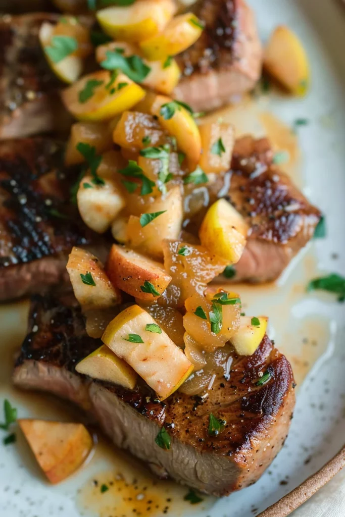 Lomo de Ternera con Salsa de Manzana: ¡Sabor Supremo para Deleitar tu Paladar!
