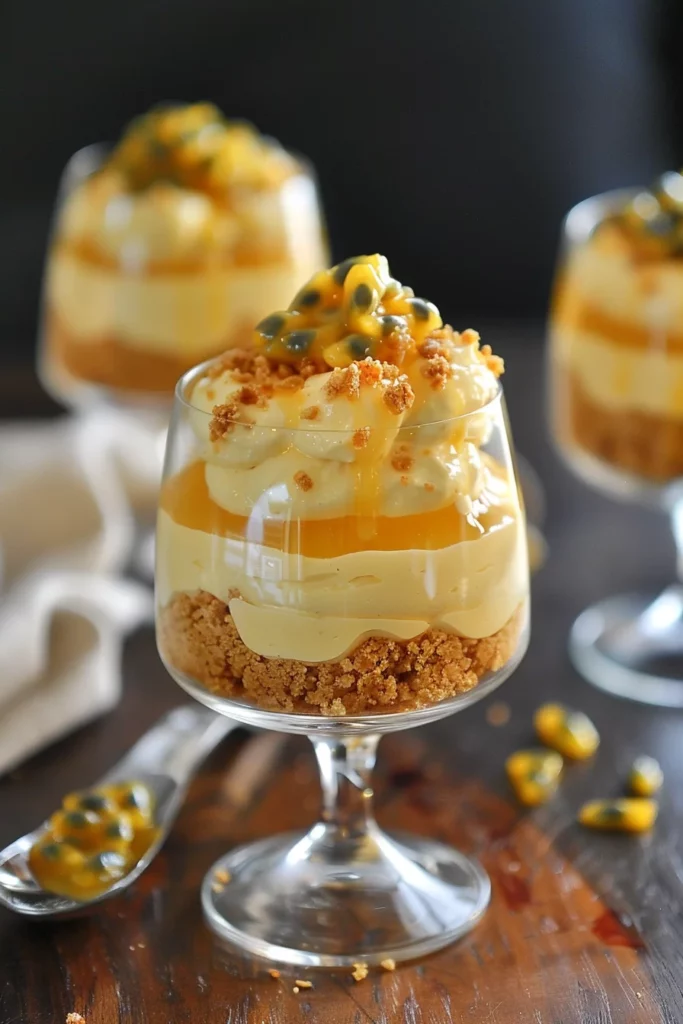 Mousse de Maracuyá Cremoso: Exquisita Explosión de Pasión