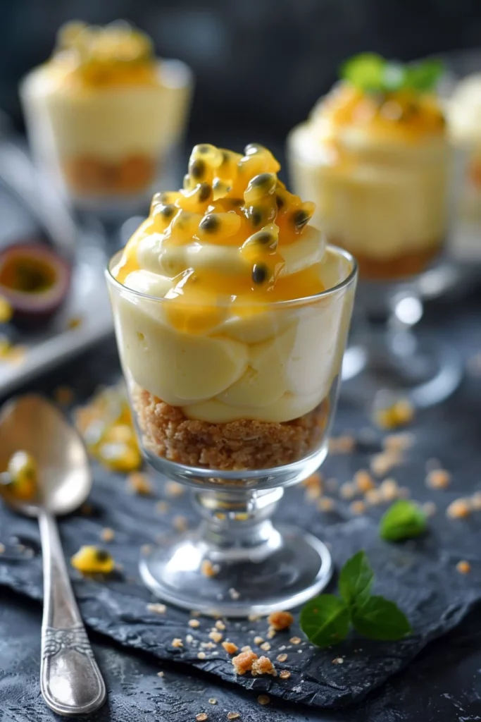 Mousse de Maracuyá Cremoso: Exquisita Explosión de Pasión