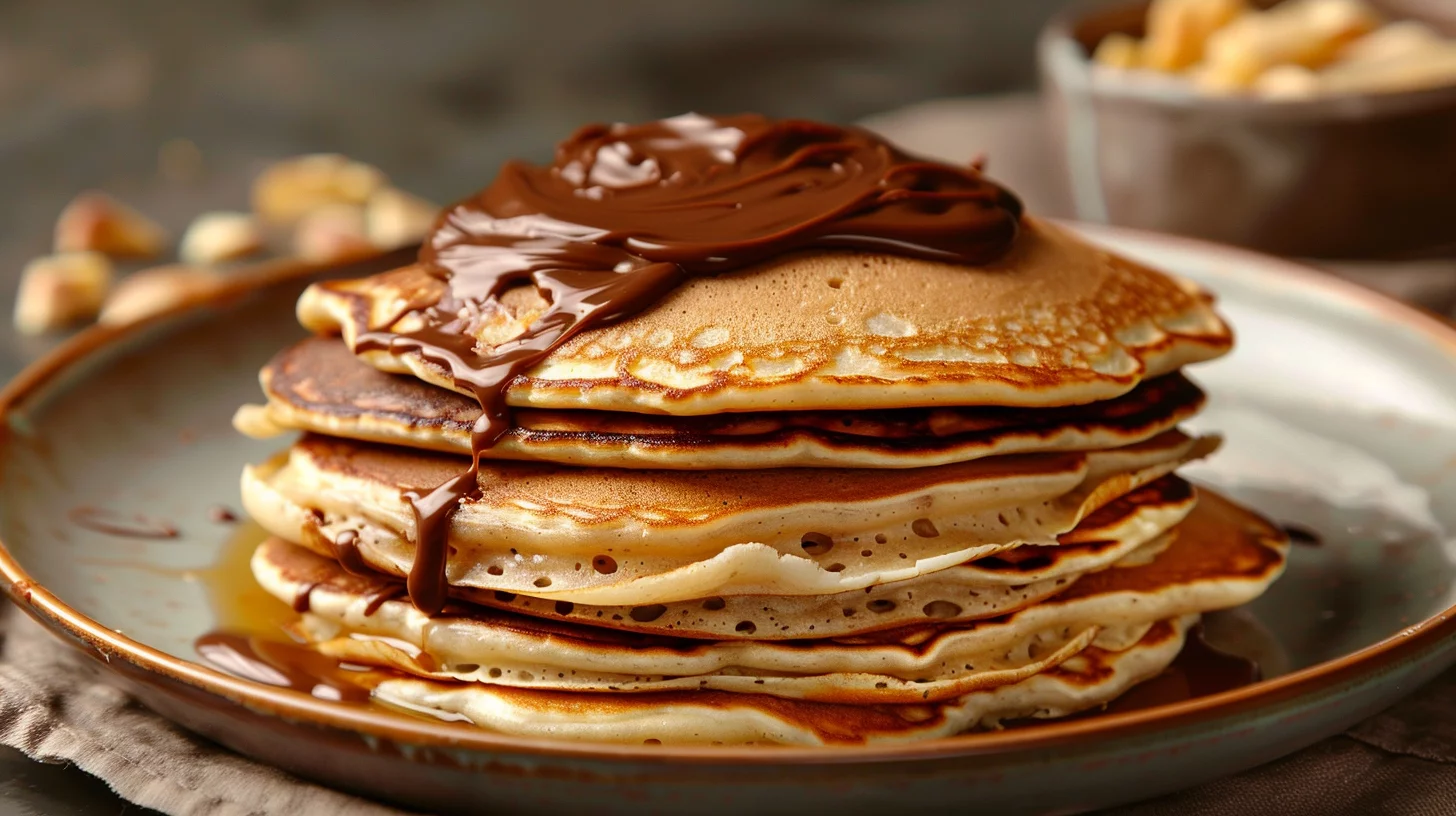 Panqueques Rellenos de Nutella