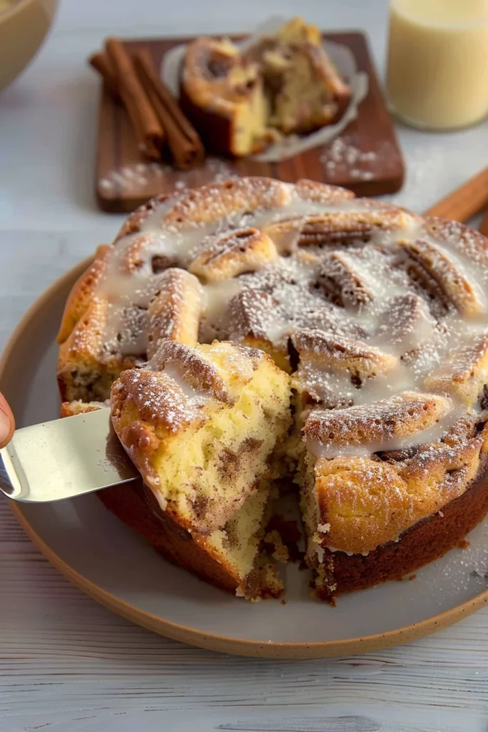 Pastel de Canela Esponjoso Que Desaparece en Minutos - Delicia Cremosa que Encantará Tu Paladar