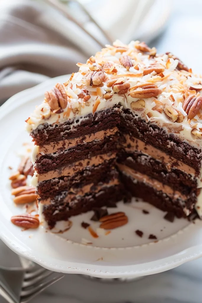Pastel de Chocolate Alemán: ¡La Tentación en Cada Bocado!