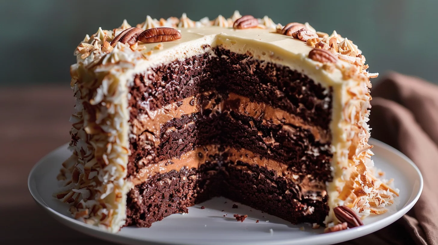 Pastel de Chocolate Alemán