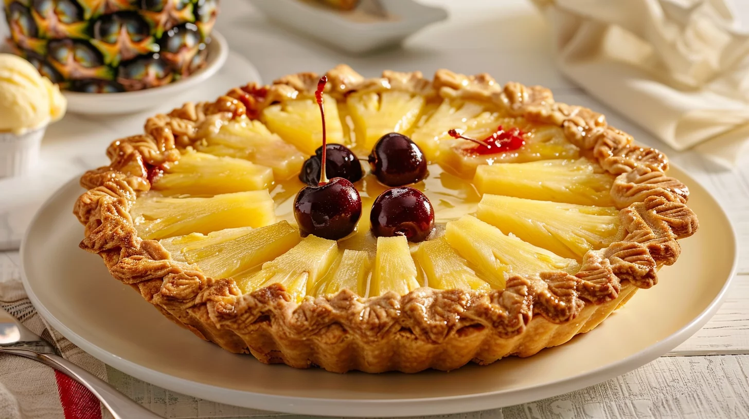 Pastel de Piña Casero