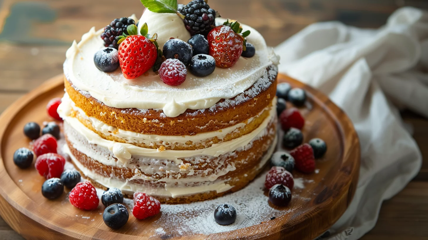 Pastel de Yogurt