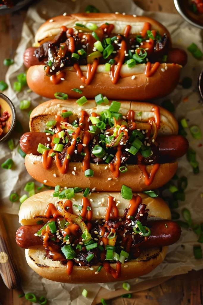 Perritos Calientes Coreanos: ¡Explosión de Sabores Asiáticos!