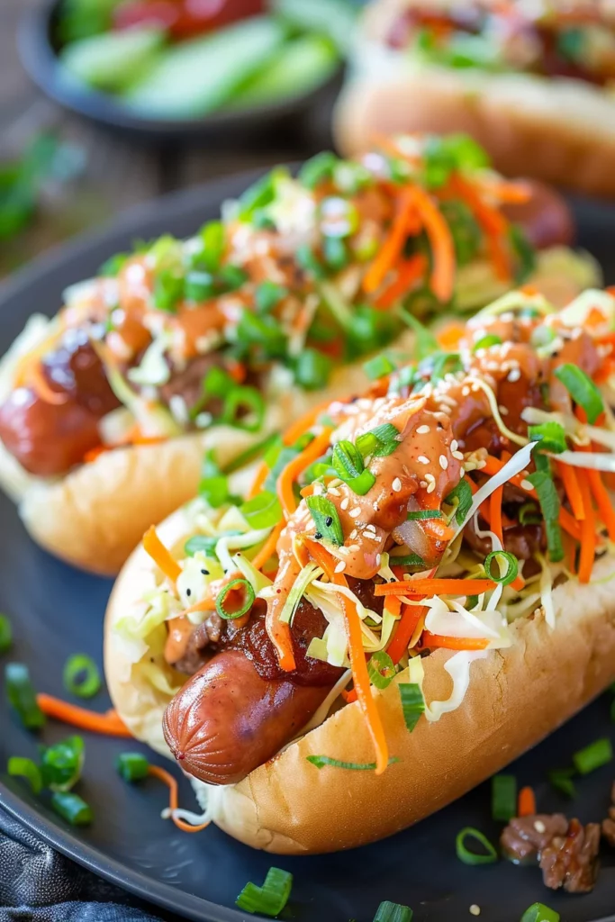 Perritos Calientes Coreanos: ¡Explosión de Sabores Asiáticos!