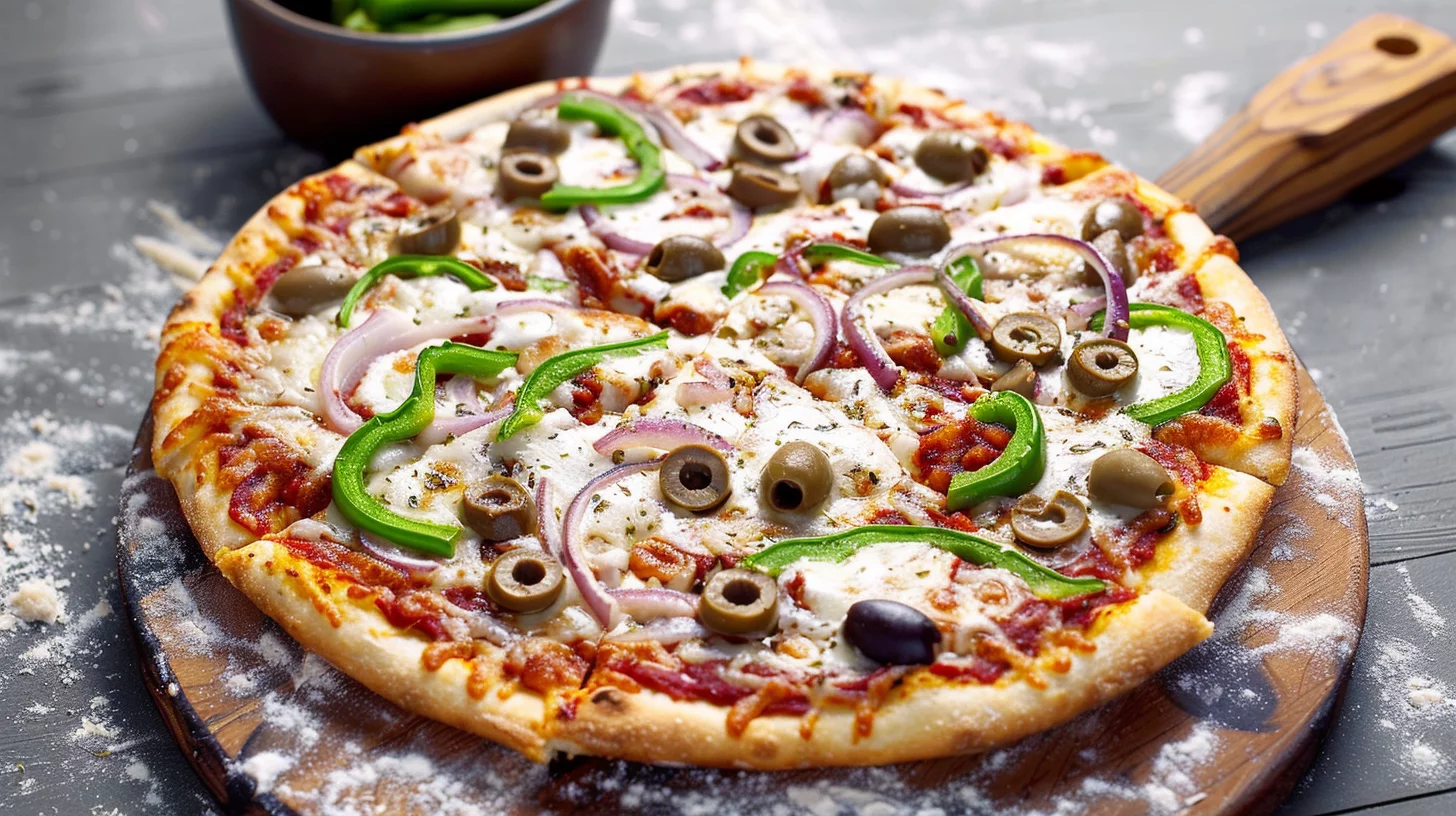 Pizza Casera Sin Horno