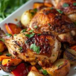 Pollo Al Horno Con Sabor Arguiñano Fácil y Riquísimo