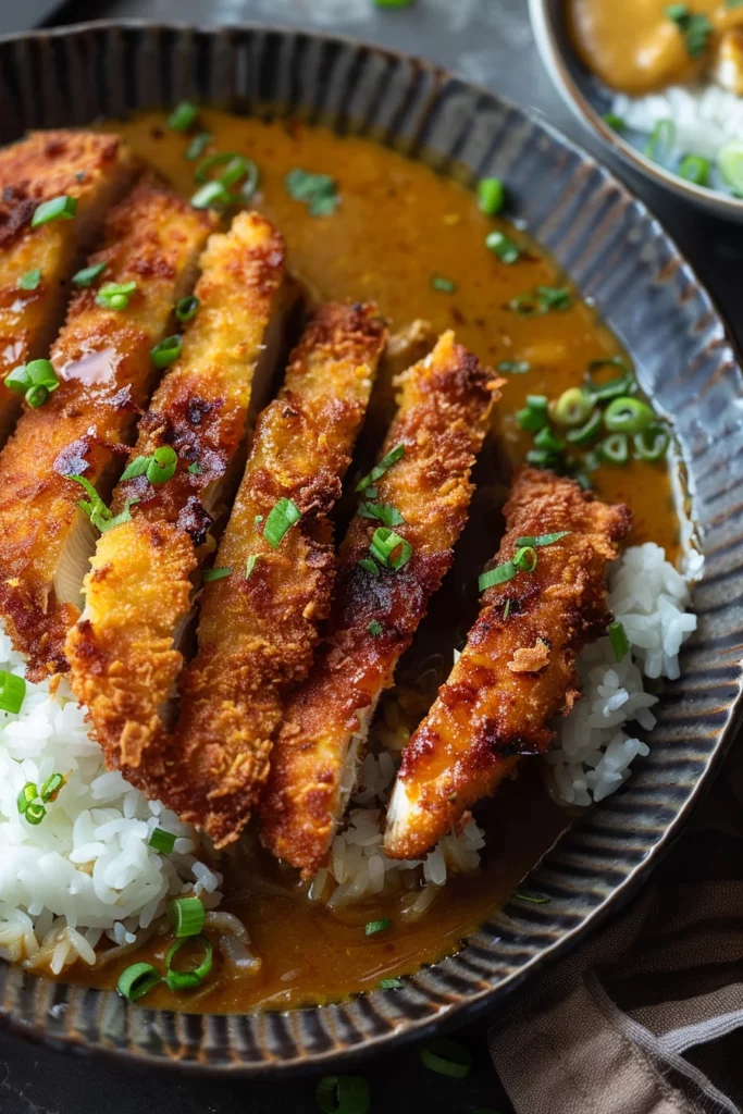 Pollo Katsu al Curry: ¡Sabor Exótico que Enamora!