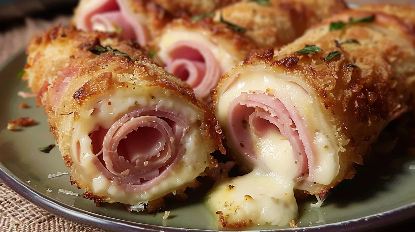 Rollitos de Jamon y Queso