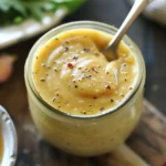 Salsa Cremosa de Ajo y Miel para Marinar