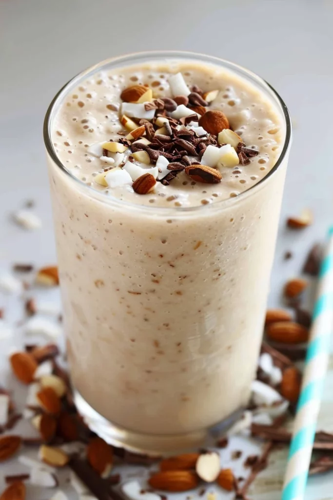 Smoothie de Plátano y Coco - ¡Explota tu energía con este batido delicioso!