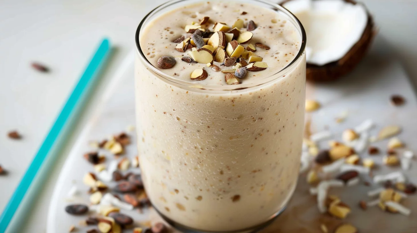 Smoothie de Plátano y Coco