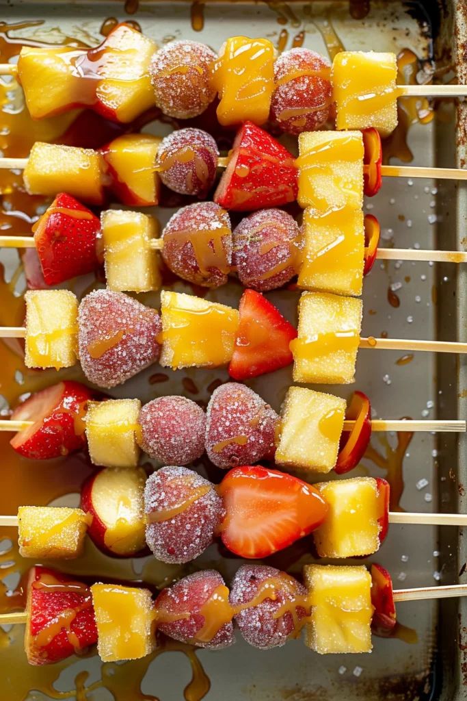 Tanghulu: ¡Frutas caramelizadas para una explosión de sabor!