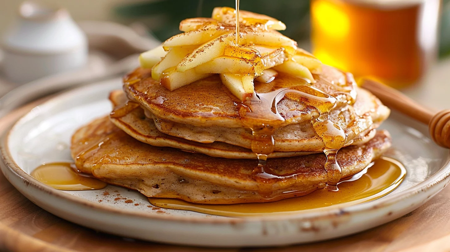 Panqueques de Avena con Manzana y Canela