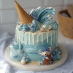 Pastel de Erizo Divertido