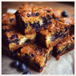 Blondies de Arándanos