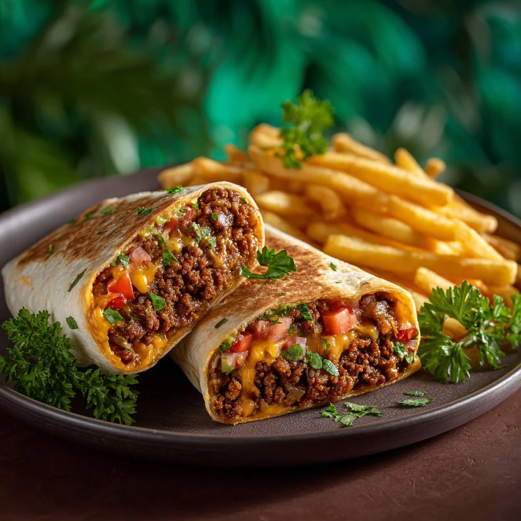 Burritos de Carne con Queso