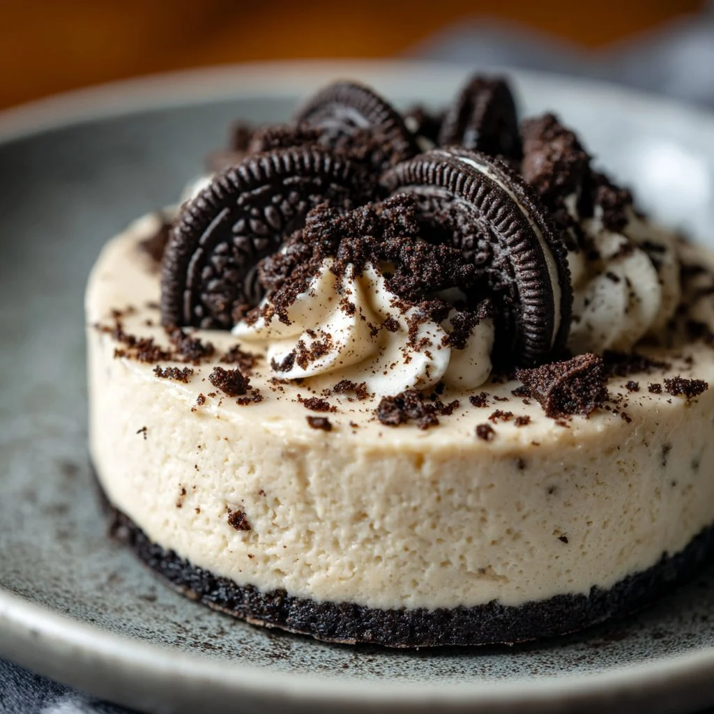Cheesecake de Oreo sin horno, un postre delicioso y fácil de preparar
