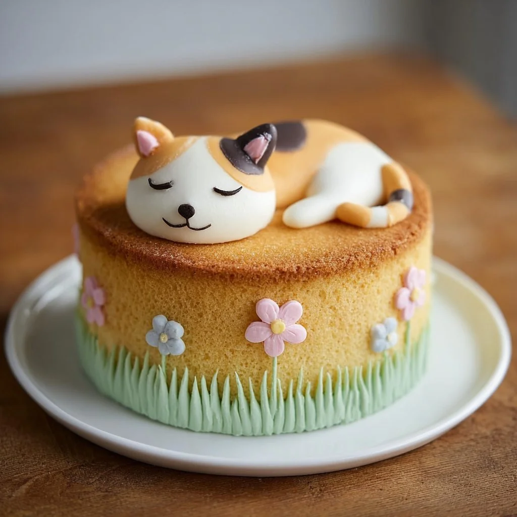 Deliciosos pasteles de gato decorados con originalidad y estilo