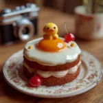 Pastel de dibujo animado
