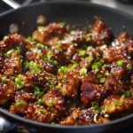 Pollo en salsa de sésamo