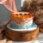 técnica de pastel burbuja | Decoración de pastel fácil, Deco pastel fácil, Pastel de cumpleaños para mujer