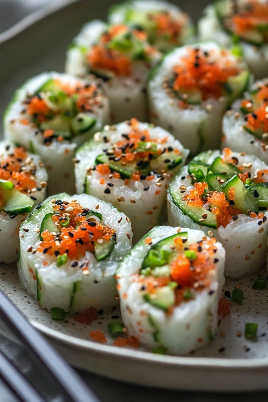 Ensalada de Pepino Sushi
