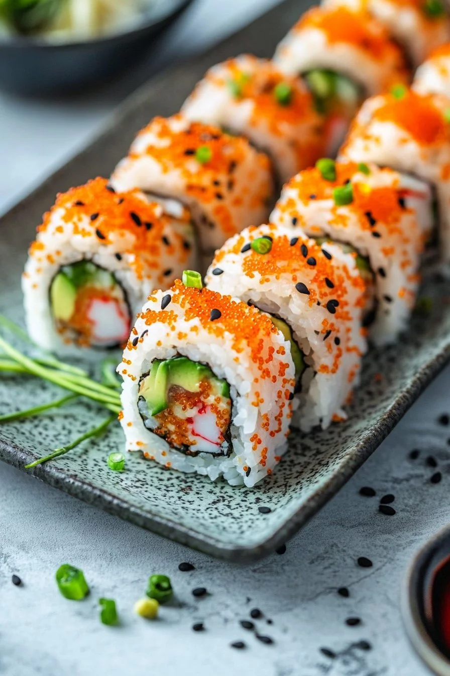 Receta fácil de California Roll